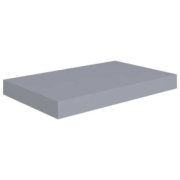 vidaXL Étagère murale flottante gris 40x23x3 8 cm MDF