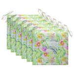 vidaXL Chaises pliables de jardin 6 Pièces avec coussins Bois d'acacia