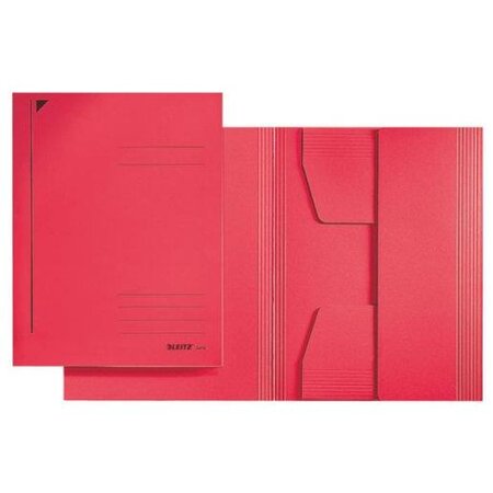 chemise-trieur, format A5, carton robuste coloré 320g/m2, rouge LEITZ