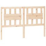 vidaXL Tête de lit 140 5x4x100 cm Bois massif de pin