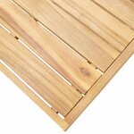 vidaXL Table basse 100x60x25 cm Bois d'acacia solide