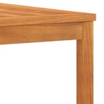 vidaXL Table basse 100x50x33 cm Bois d'acacia solide