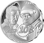 LES 100 ANS DES 24H DU MANS - 10 Euros Argent BE 2023 (MDP)