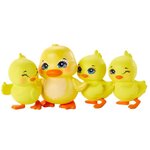 ENCHANTIMALS Collines Fertiles Poupée Dinah 15 cm et la Famille Canard
