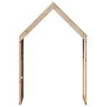 vidaXL Toit de lit pour enfants 60x89x134 5 cm bois de pin massif