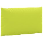 vidaXL Coussins de palette lot de 3 vert vif tissu oxford
