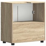 vidaXL Ensemble d'armoire de salle de bain TULUM Chêne Sonoma