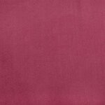 vidaXL Chaise de relaxation avec tabouret Rouge bordeaux Velours