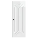 vidaXL Armoire Murale Blanc brillant 33 x 34 5 x 90 cm