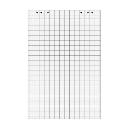 Pack de 5 Bloc 20 feuilles de conférence 67,5x98 cm Quadrillée Blanc MAUL