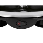 Moulinex re151812  appareil a raclette multifonctions  plancha et crepes 6 personnes noir