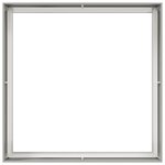 vidaXL Jardinière 100x100x40 cm acier inoxydable