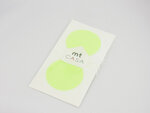 Masking Tape MT Casa Seal Sticker rond en washi shocking green