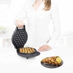 Princess Gaufrier forme de boules 700 W Noir