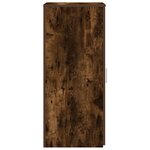 vidaXL Armoire de rangement chêne fumé 40x45x103 5cm bois d'ingénierie