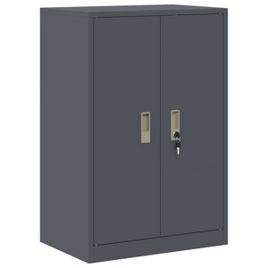 vidaXL Armoire de rangement Anthracite 60 x 40 x 90 cm Acier