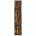 vidaXL Highboard Chêne fumé 35 x 39 x 168 cm Bois d'ingénierie