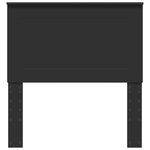 vidaXL Tête de lit Chêne noir 75 cm Bois d'ingénierie