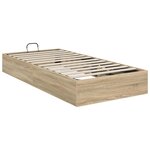 vidaXL Cadre de lit ottoman Chêne Sonoma 203 x 80 5 x 25 cm