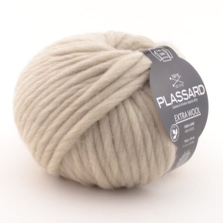 Grosse laine mèche Extra Wool 003 Sable 100  Laine
