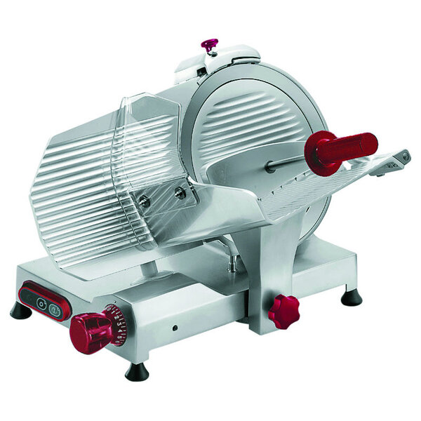 Trancheuse professionnelle inox à charcuterie et à fromage ø 250 mm - stalgast -  - inox 570x560x475mm