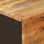 vidaXL Buffet 2 Pièces Marron 60 x 33 x 75 cm Bois de mangue massif