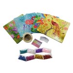 SYCOMORE -STICK'N FUN SEQUINS OISEAUX DE PARADIS