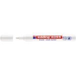 Marqueur Craie Liquide 4095 Ardoises et Fenêtres Blanc Pointe Ronde 2-3 mm x 5 EDDING