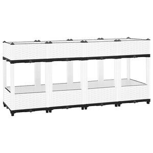 vidaXL Lit surélevé 160x40x71 cm Polypropylène