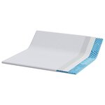 vidaXL Coussins de Matelas Blanc 200 x 200 cm