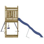 vidaXL Aire de jeux d'extérieur bois de pin imprégné