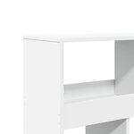 vidaXL Bibliothèque blanc 100x33x125 5 cm bois d'ingénierie