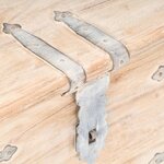 vidaXL Coffre 40x40x40 cm Bois d'acacia solide