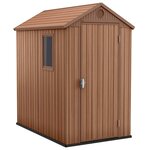 Keter Abri de jardin Darwin 46 Aspect de bois