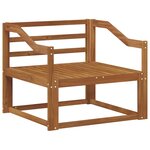 vidaXL Sofa de milieu extérieur Naturel