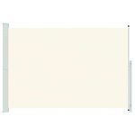 vidaXL Auvent latéral rétractable de patio 200x300 cm Crème