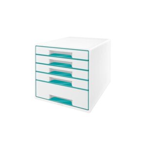 LEITZ Bloc de classement WOW - Menthe métallisé