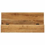 vidaXL Bureau avec tiroir Marron 110 x 50 x 87 cm Bois d'acacia massif