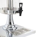 vidaXL Distributeur de jus en acier inoxydable 3 x 8 L