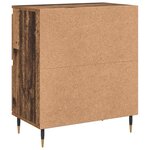 vidaXL Armoire de rangement 2 Pièces Bois ancien 60 x 35 x 70 cm