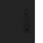 vidaXL Buffet noir 69 5x34x90 cm bois d'ingénierie