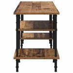 vidaXL Meuble TV Bois Ancien 102 x 35 x 45 5 cm