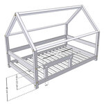 Barrière de lit enfant bois massif couleur bois naturel