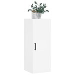 vidaXL Armoire murale blanc 34 5x34x90 cm