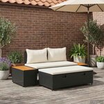 vidaXL Ensemble de canapés d'extérieur 4 -Seater 4 pc 55 x 30 x 39 cm
