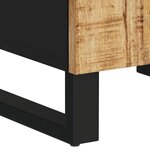 vidaXL Armoire de salle de bain 38x33x160 cm bois massif de manguier