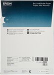 Epson papier de 50 feuilles mat archival - a4 189g/m² - 21x 29 7 cm - blanc - compatible : workforce pro wf-c5790dwf ...