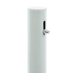 vidaXL Auvent latéral rétractable 160 x 500 cm Gris