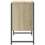 vidaXL Armoire lavabo de salle de bain chêne sonoma 60x33x60 cm