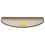 vidaXL Tapis d'escalier autocollants aspect sisal 15 Pièces 65x21x4 cm
